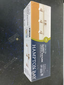 Hampton bay 21129-002 19 in. 3-Light Brushed Steel Integrated LED Track Lighting Kit