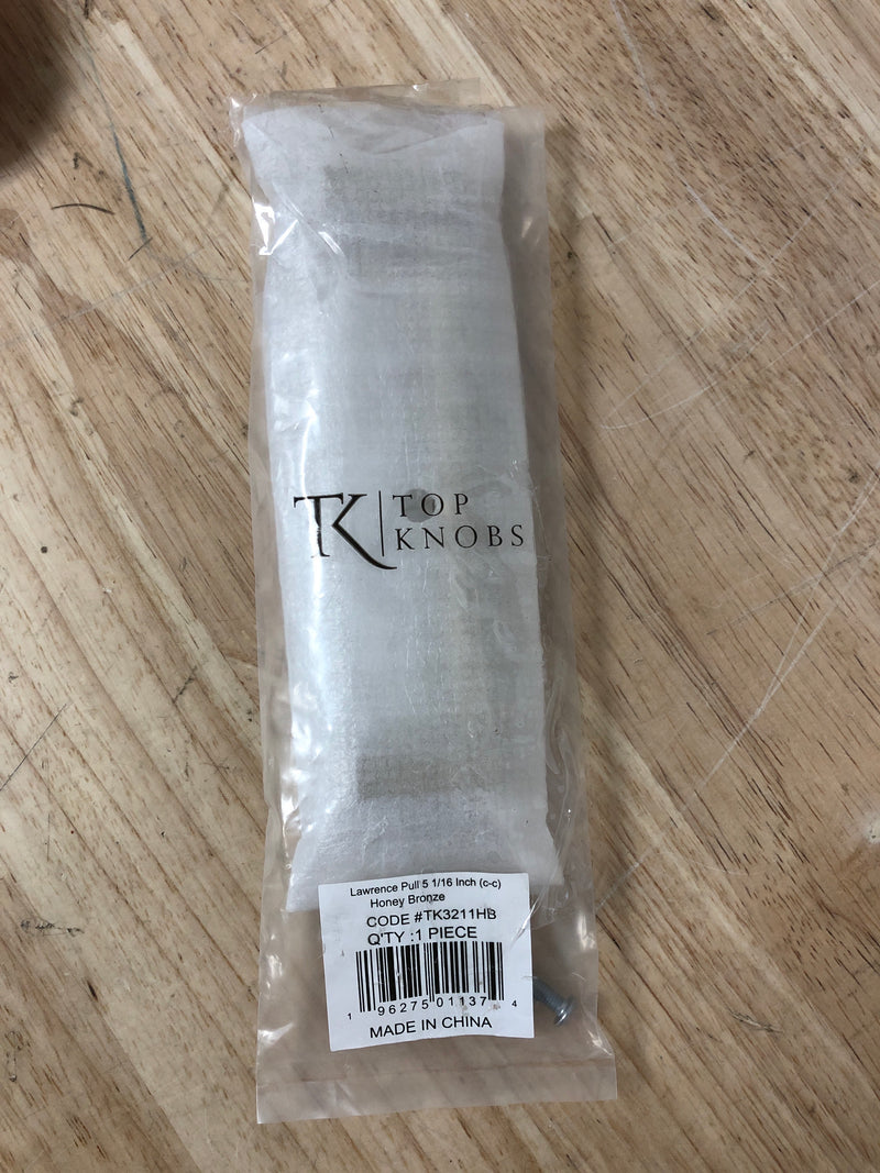 Lawrence Pull 5 1/16 Inch (c-c) Honey Bronze
