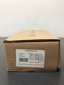 Baldwin PVTUBCFR190 Tube Privacy Door Lever Set with 5 Inch Rectangle Rose from the Reserve Collection - Satin Black