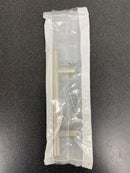 Alno A2802-3-MN Vita Bella 3" Center to Center Modern Smooth Bar Handle Cabinet Pull - Matte Nickel