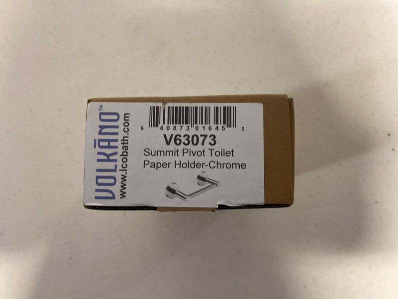 ICO Bath V63073 Volkano Summit Wall Mounted Pivoting Toilet Paper Holder - Chrome