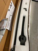 Miseno MBDH0005X60BK 60" Bent Strap Barn Door Hardware Kit - Black