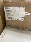 Elkay LRAD1918653 Lustertone Stainless Steel 19" x 18" x 6-1/2", Single Bowl Top Mount ADA Sink Lustertone