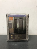 Allen + Roth Jayla Taupe Back Tab Panel 2857159 52 in x 84 in Room Darkening