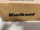 Kwikset 971PVLRCT-4 Prava Lever Keyed Entry Interior Pack with Rectangle Rose for Handlesets - Satin Brass