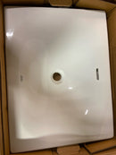 Grohe 39660000 Eurocube Undermount or Drop In 21" Bathroom Sink - Alpine White