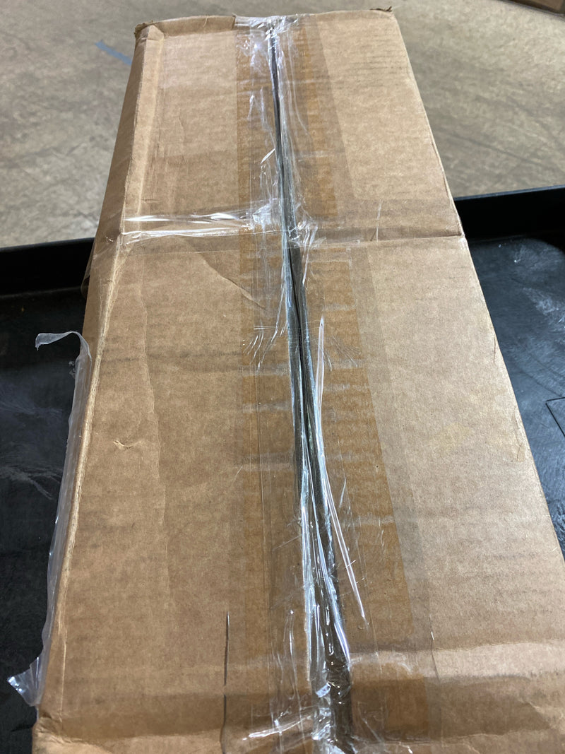 Baldwin EESANxSQUCQE190S Santa Cruz Full Plate Single Cylinder Keyed Entry Handleset with Reversible Interior Square Lever and Emergency Egress Function - SmartKey - Satin Black