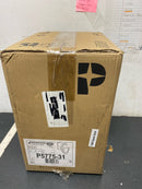 Progress Lighting P5775-31 Fairview 1 Light Outdoor Wall Sconce with Etched Glass Shade - 12" Tall - Textured Black