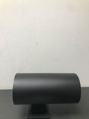Progress Lighting P5641-31 Cylinder 1 Light Outdoor Wall Sconce with Metal Cylinder Shade - 12" Tall - Black