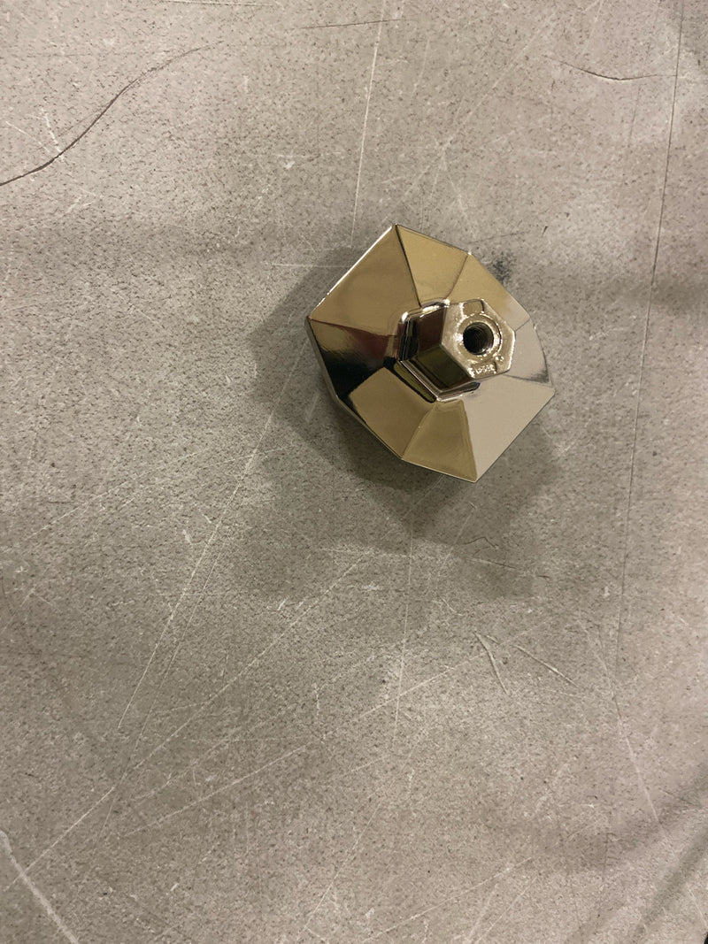 Amerock St. Vincent 1-5/8 inch (41mm) Length Polished Nickel Cabinet Knob, BP36641PN