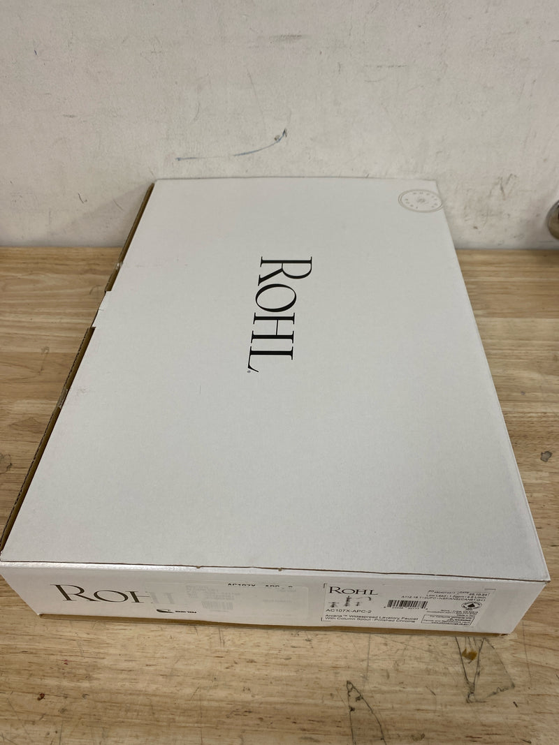 Rohl AC107X-APC-2 Arcana 1.2 GPM Widespread Bathroom Faucet with Pop-Up Drain Assembly - Polished Chrome