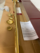 Rohl 1267IB Lombardia 36" Grab Bar - Italian Brass