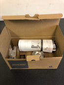 Schlage Georgian Single Cylinder Interior Pack with Decorative Camelot Trim - Exterior Handleset Sold Separately - Satin Nickel