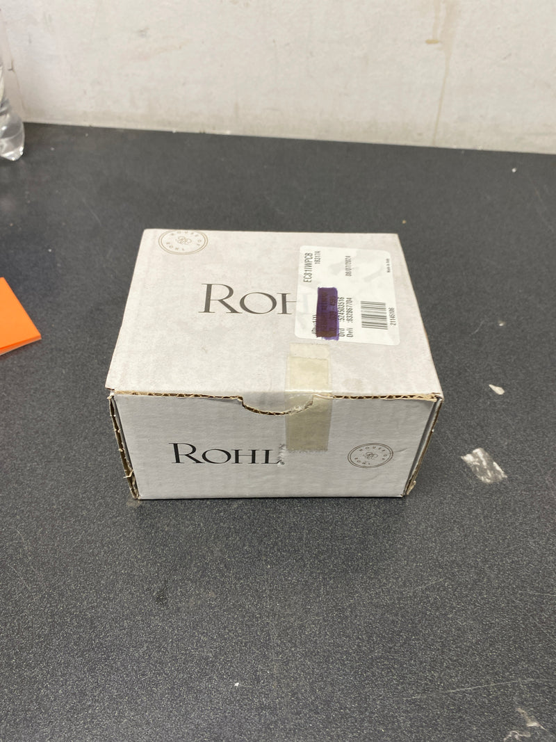 Rohl EC81IWPCB Eclissi Wheel Handle - Polished Chrome / Matte Black