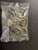 Rod desyne 1923-014 Antique Brass Nickel Curtain Rings (Set of 10)