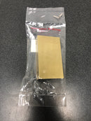 Berenson 1070-40SG-P Bravo 3 Inch Wide Finger Tab Cabinet Lip Pull / Drawer Lip Pull - Satin Gold