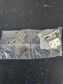 Amerock BPR792826 Functional Hardware 3/8 Inch Inset Surface Mount Cabinet Door Hinge with 105 Degree Opening Angle and Self Close Function - Pair - Polished Chrome