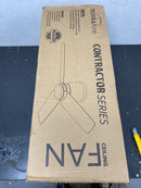 MinkaAire F671L-CL Pure 48" 3 Blade Indoor LED Flush Mount Ceiling Fan with Wall Control Included - Coal