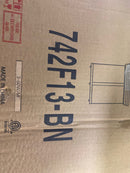 Z-Lite 742F13-BN Thayer 3 Light 13" Wide Flush Mount Ceiling Fixture - Brushed Nickel