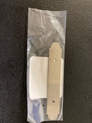 Amerock | Cabinet Backplate | Satin Nickel | 3 inch (76 mm) Center to Center | Backplates | Cabinet Pull Backplate | Drawer Handle | Cabinet Hardware, 5-5/8 in, 1 Pack