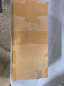 Signature Hardware 479126 Aurick Left Handed Solid Brass Keyed Entry Door Lever Set with 2-3/8" Backset