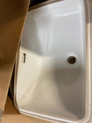 TOTO 19" Undermount Bathroom Sink with Overflow and CeFiONtect Ceramic Glaze