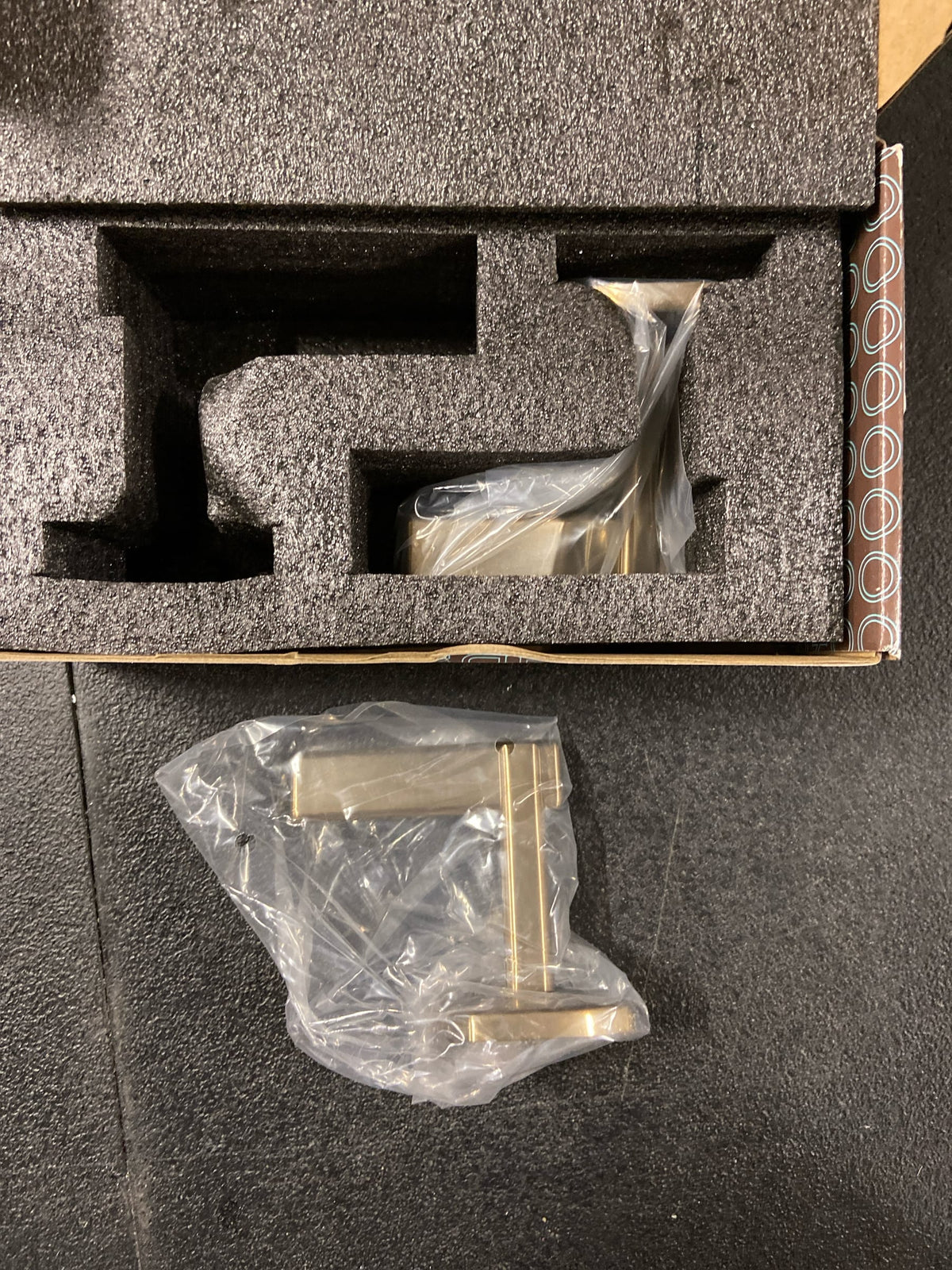 Brizo HL5368-GL Allaria Lever Handle Kit Only for Widespread Bathroom Faucet - Less Spout - Luxe Gold