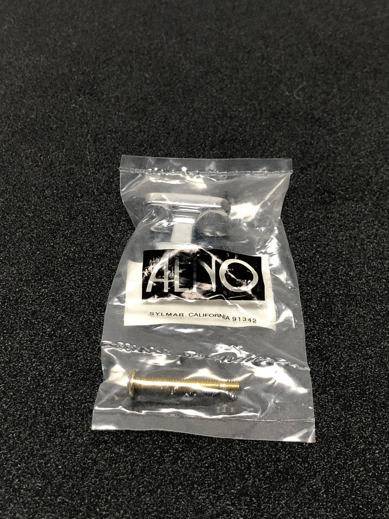 Alno A252-14-PC Cloud 1-1/4" Rectangular Modern Convex Solid Brass Cabinet Knob / Drawer Knob - Polished Chrome