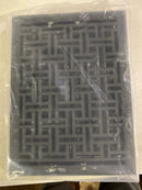Signature Hardware 398287 Cast Iron Floor Register - 10" x 14" - Black