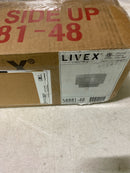 Livex Lighting 58881-48 1 Light Antique Gold Leaf ADA Sconce