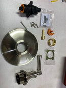 Pfister R89-1TBK Tisbury 1-Handle Valve Only Trim Kit in Brushed Nickel (Valve Not Included)