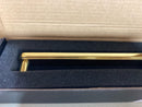 Alno A717-6-PB Moderne 6" Center to Center Modern Flat Bar Solid Brass Cabinet Handle / Drawer Pull - Polished Brass