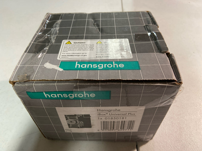 Hansgrohe 3/4 in. iBox Universal Plus Rough with Service Stop