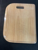 Houzer CB-2500 13-1/8" x 17" Rubberwood Cutting Board - Tan