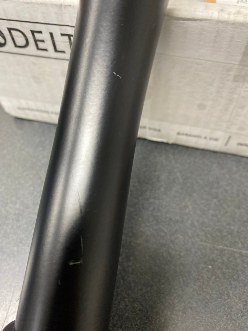 Delta T2759-BL Trinsic Deck Mounted Roman Tub Filler Trim with Metal Lever Handles - Matte Black