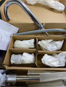 Grohe 20597000 Defined 1.2 GPM Widespread Bathroom Faucet with Pop-Up Drain Assembly, SilkMove and EcoJoy Technologies - Starlight Chrome