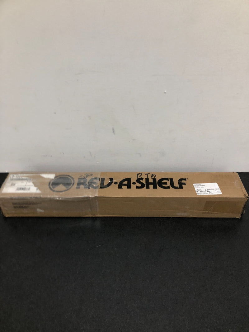 Rev-A-Shelf LD-6591-24-11-1 6591 Series 24 Inch Deluxe Sink Front Tip Out Tray - White