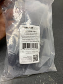 Franklin Brass B47250K-FB-C Classic Edge 1 Inch Wide Coat and Hat Hook - Pack of 4 - Matte Black