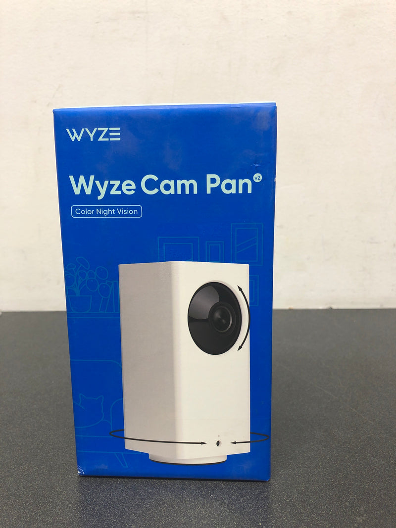 Wyze WYZECP2LB 1080p Pan/Tilt/Zoom Indoor Wired Wi-Fi Smart Home Camera Color Night Vision, 2-Way Audio, Alexa/Google Ready