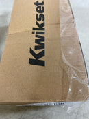 Kwikset 720PSKSQT-4 Pismo Passage Door Knob Set with Square Rose - Satin Brass