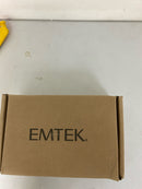 Emtek 2113US10B138 Modern Rectangular 7-1/4 Inch Single Cylinder Keyed Entry Mortise Pocket Door Lock for 1-3/8" Thick Doors - Oil Rubbed Bronze