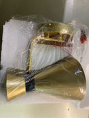 Elegant Lighting LD2353BR Halycon 8" Tall Bathroom Sconce - Brass / Black