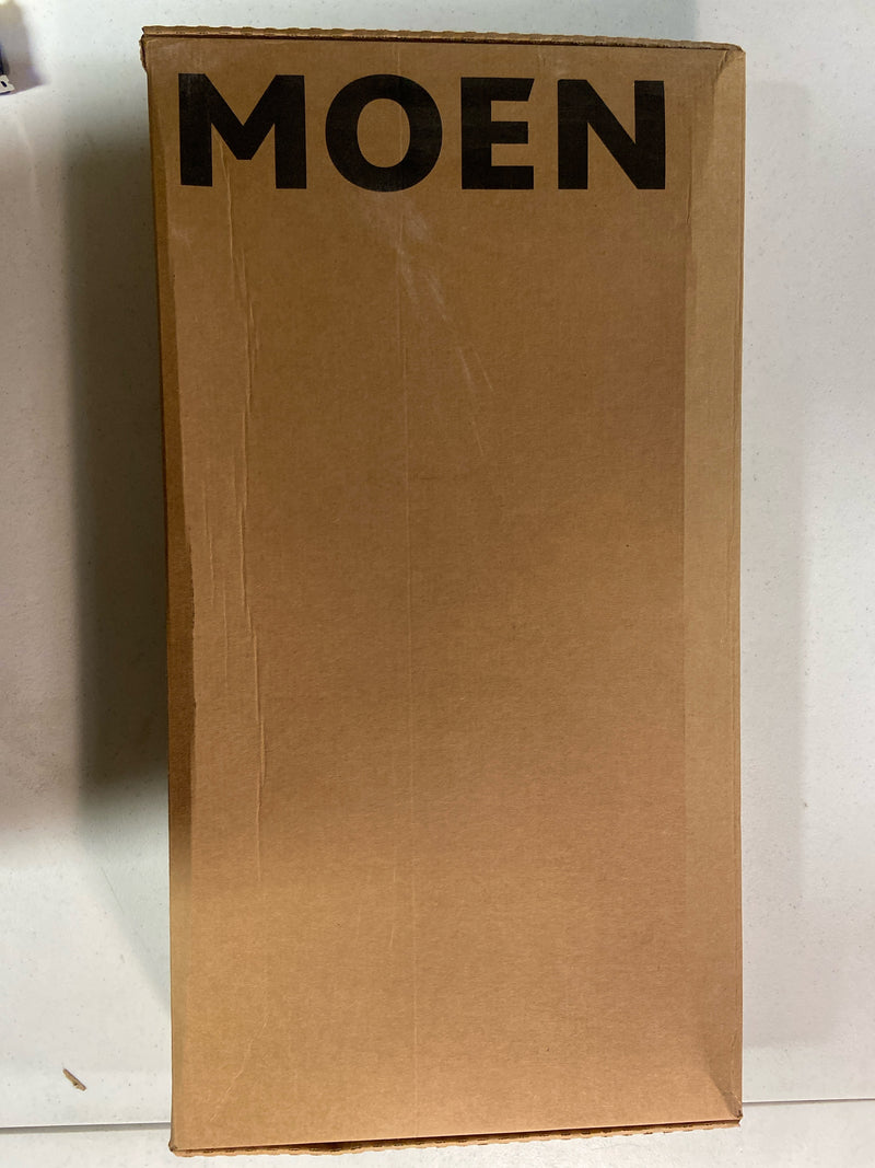 Moen 7622EWBL Cia 1.5 GPM Single Hole Pull Down Kitchen Faucet with MotionSense- Includes Escutcheon - Matte Black