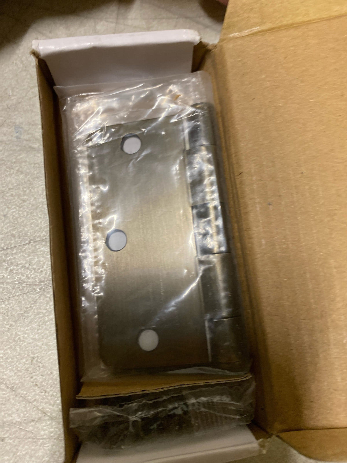 Emtek 910237 3.5 X 3.5 Residential Duty square edges Hinges Pair