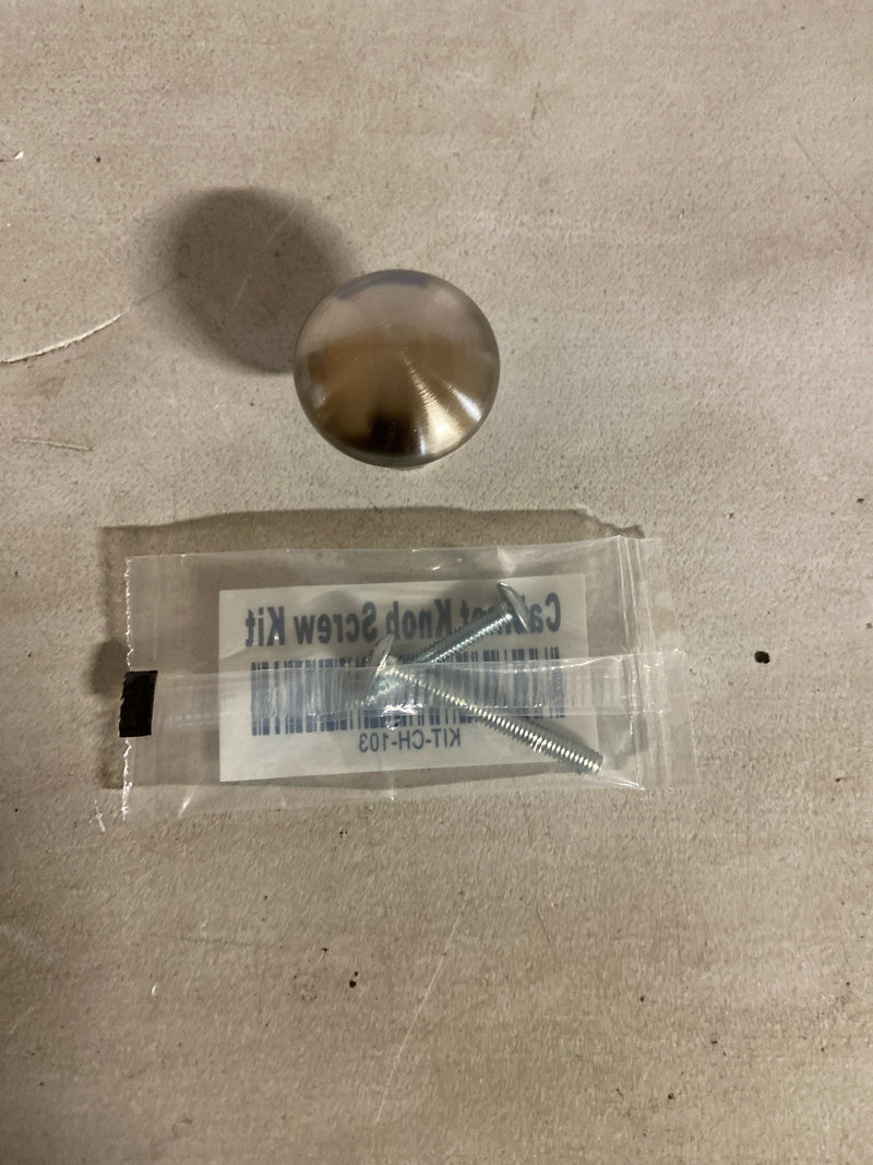 Emtek 86014US15 American Classic 1-1/4 Inch Mushroom Cabinet Knob - Satin Nickel