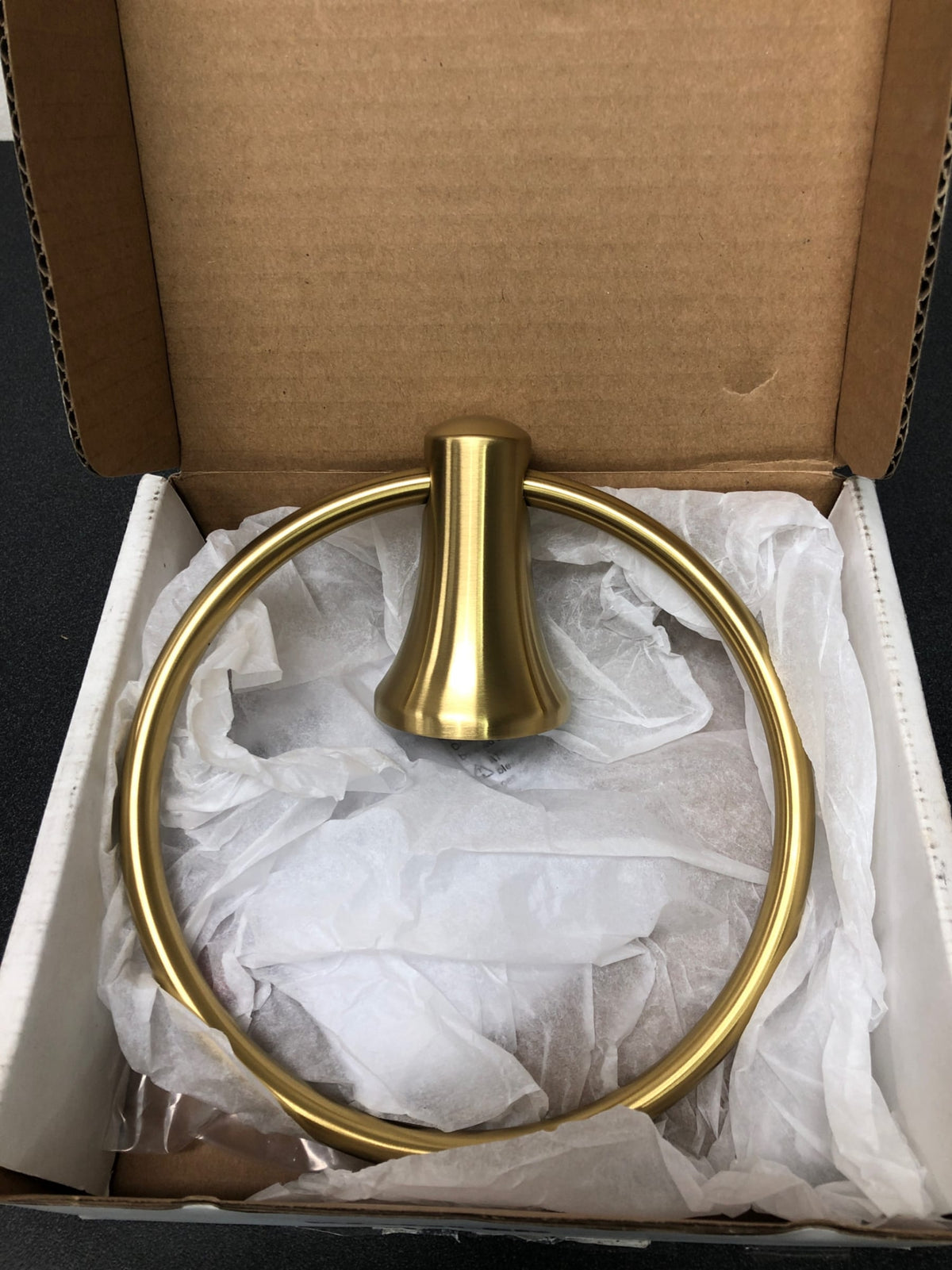 Kohler K-21955-2MB Tempered 6-7/8" Wall Mounted Towel Ring - Vibrant Brushed Moderne Brass