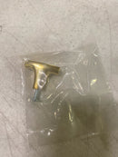 Baldwin 4970031BIN Palm Springs 1-1/2 Inch Bar Cabinet Knob from the Estate Collection - Non-Lacquered Brass