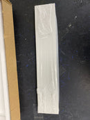 Ariel AL-WQ-SIDESPLSH Ariel 21-1/5" Quartz Vanity Side Splash - White