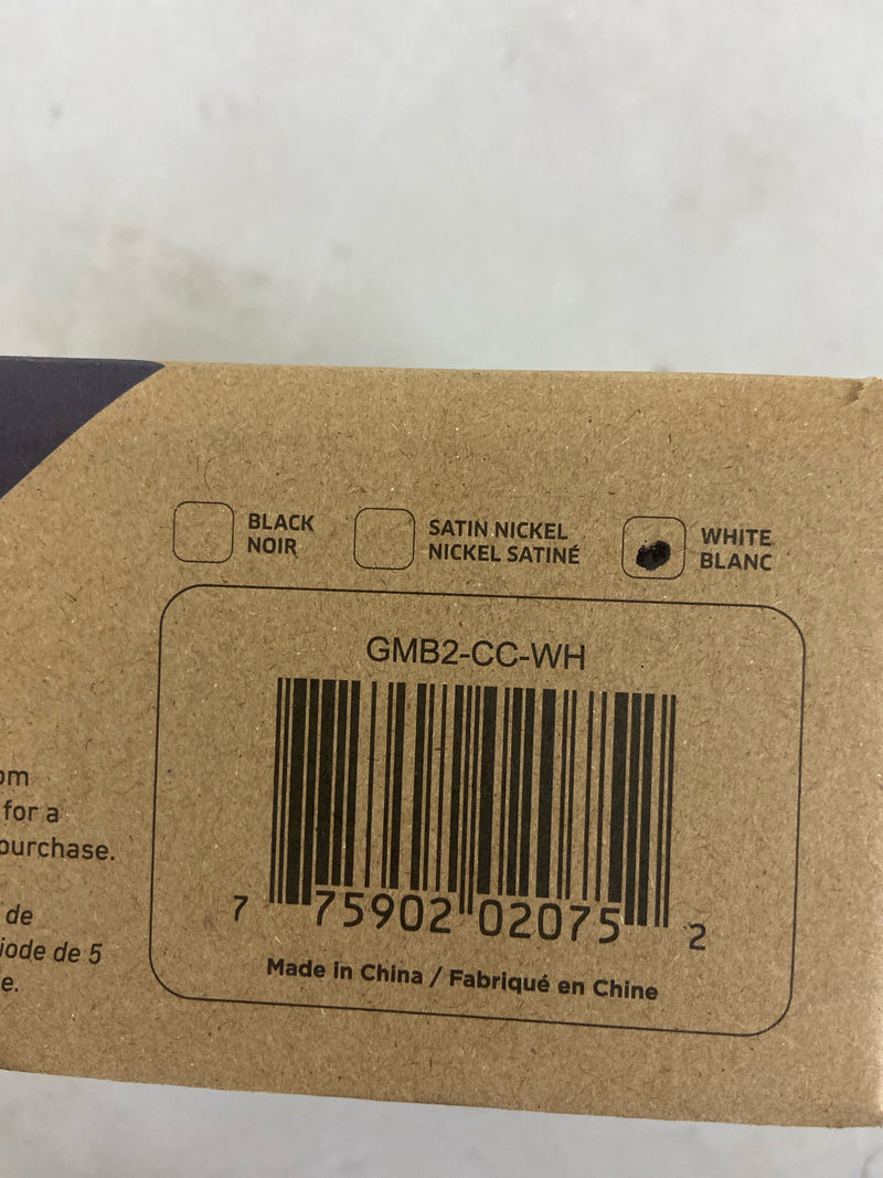 DALS Lighting GMB2-CC-WH Scope 2" Integrated LED Adjustable Canless Recessed Light - White