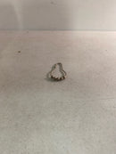 Ginger 1139SR/SN Set of 12 Shower Curtain Rings - Satin Nickel